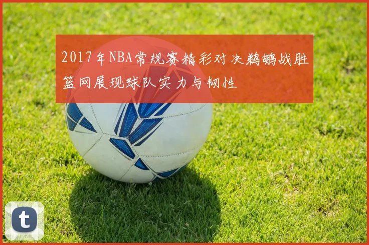 2017年NBA常规赛精彩对决鹈鹕战胜篮网展现球队实力与韧性